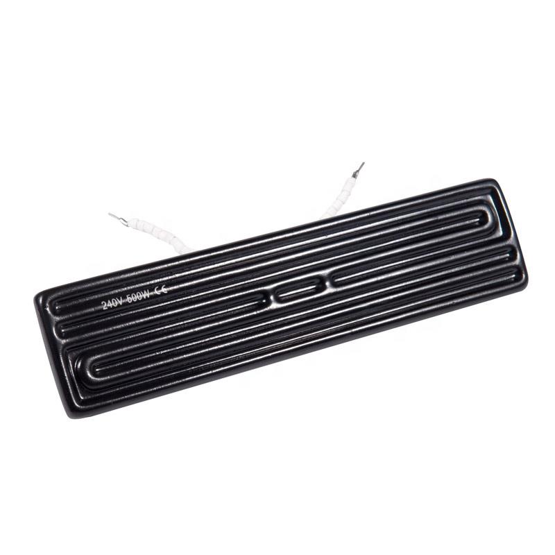 Ħaxixa ċatta taċ-ċeramika infra-ħamra 'l bogħod għat-tisħin tal-plastik tal-fabbrika Hollow Flat Ceramic Far Infrared Heater For Plastic Heating factory